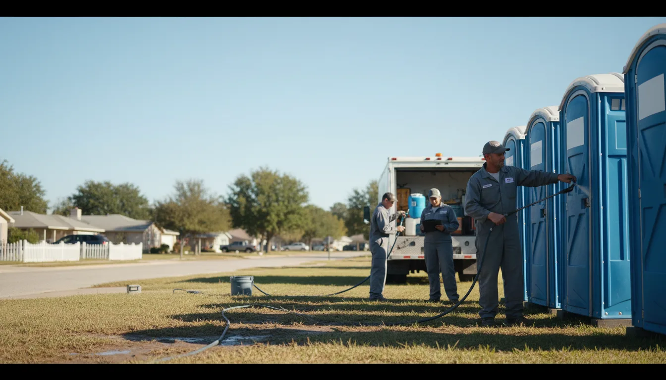 Long-Term Portable Toilet Rental in Dixons Mills, AL near me